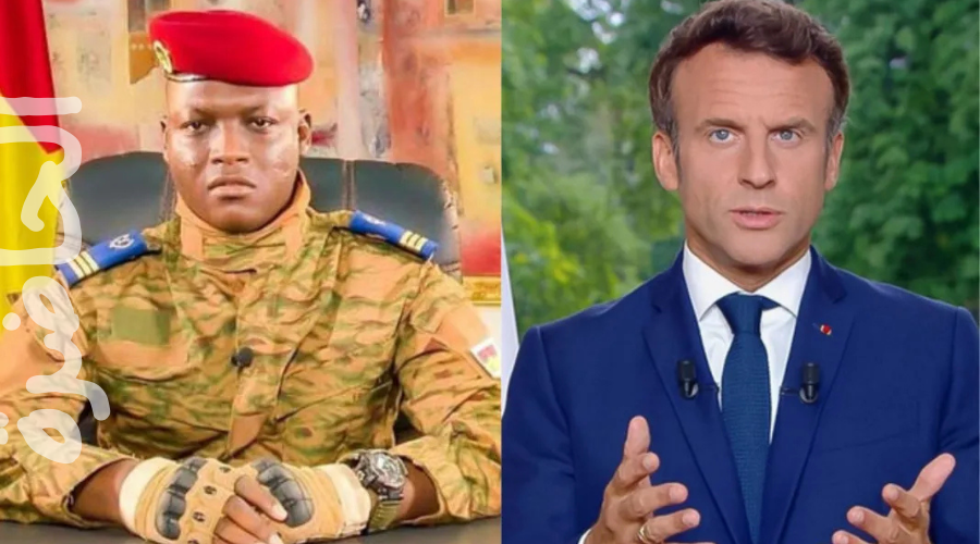 You are currently viewing رئيس بوركينا فاسو يتهم الرئيس الفرنسي بـ”إهانة الأفارقة”