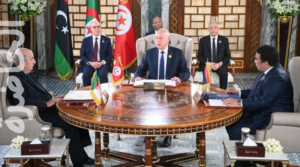 Read more about the article اجتماع ثلاثي تونسي-جزائري-ليبي على هامش القمة العربية الطارئة